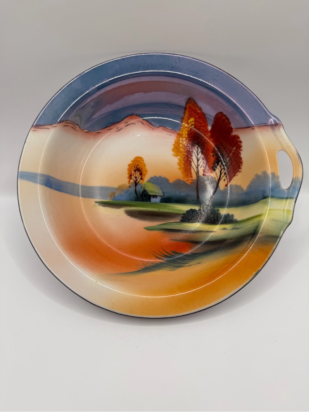 Vintage Noritake Chikaramachi Hand Painted Bowl
